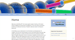 Desktop Screenshot of dartmouse.org